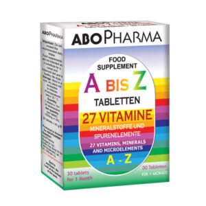 ABO PHARMA A-Z VITAMIN+MINERALI 30 TABLETA