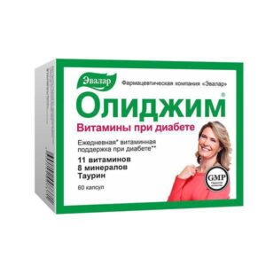 EVALAR OLIDŽIM VITAMINI+MINERALI ZA DIJABETIČARE 60 KAPSULA