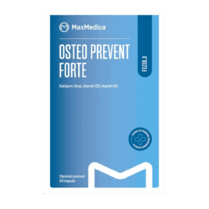 MAXMEDICA OSTEO PREVENT FORTE KAPSULE ZA ZDRAVE KOSTI A60