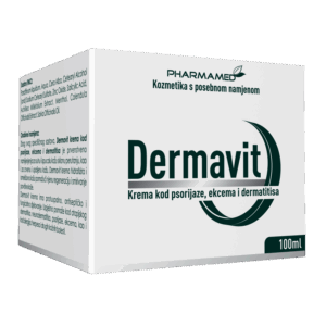 PHARMAMED DERMAVIT KREMA KOD DERMATITISA I PSORIJAZE KOD 100ML