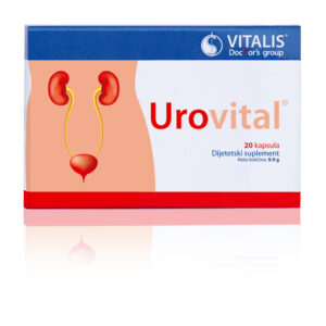 VITALIS UROVITAL DODATAK KOD URINARNIH TEGOBA I PROSTATE 20 KAPSULA