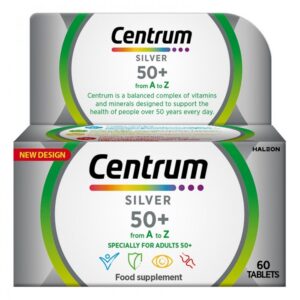 CENTRUM SILVER 50+ VITAMINI+MINERALI+LUTEIN TABLETE