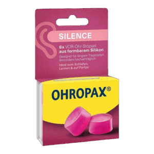 OHROPAX KIDS SILENCE SILIKONSKI ČEPIĆI ZA UŠI 6 KOMADA