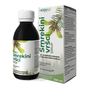 PHARMAMED HERBIFIT SMREKINI VRŠCI SIRUP 200ML