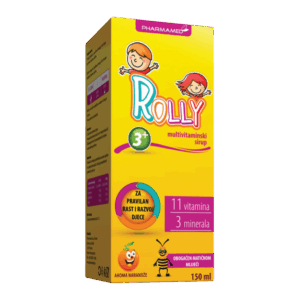PHARMAMED ROLLY MULTIVITAMINSKI SIRUP ZA DJECU 150ML