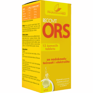 PHARMAMED RECOVIT ORS ELEKTROLITI 12 ŠUMEĆIH TABLETA