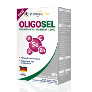 PHARMAVITAL OLIGOSEL A.C.E+SELEN+CINK 60 KAPSULA