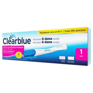 CLEARBLUE EARLY RAPID TEST ZA UTVRĐIVANJE TRUDNOĆE