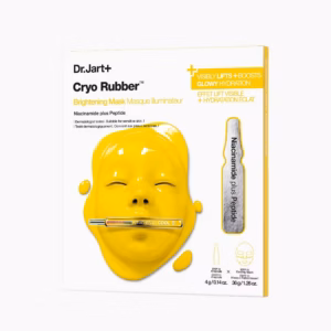 DR. JART+ CRYO RUBBER BRIGHTENING MASKA SA NIACINAMIDOM I VITAMINOM C ZA BLISTAVOST
