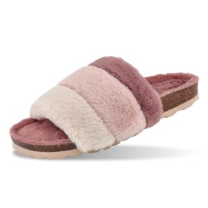 FUTTI CINDY TRIPLE PINK ZIMSKE PAPUČE