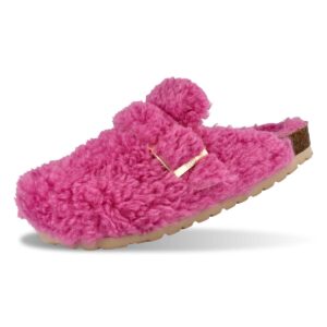 FUTTI LOUIS PINK FUR ZATVORENE PAPUČE