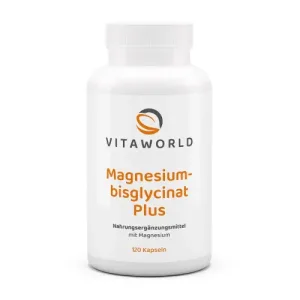 VITAWORLD MAGNEZIJ BISGLICINAT 120 KAPSULA