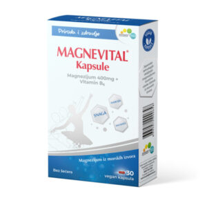 MAGNEVITAL MAGNEZIJ 400MG+VITAMIN B6 30 KAPSULA