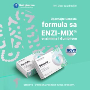 1ST PHARMA SENESTO PROBAVNI ENZIMI GASTROREZISTENTNE KAPSULE A20