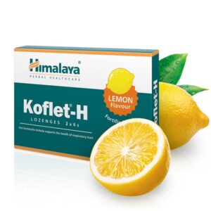 HIMALAYA KOFLET H PASTILE ZA GRLO LIMUN+MED 12 KOMADA