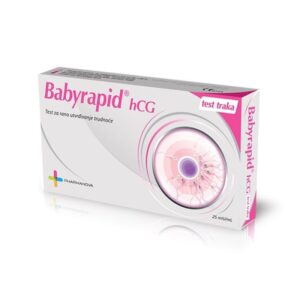 TEST ZA UTVRĐIVANJE TRUDNOĆE BABYRAPID HCG TEST TRAKA