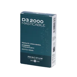 BIOSLINE PRINCIPIUM VITAMIN D3 2000IU 60 TABLETA