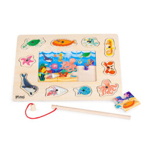 PINO DRVENA SLAGALICA S MAGNETIMA PECANJE