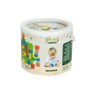 PINO DRVENE KOCKE BLOKOVI 50 KOMADA