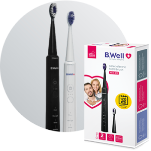 B.WELL ELEKTRIČNA ČETKICA ZA ZUBE MED-870