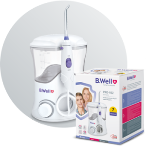 B.WELL IRIGATOR TUŠ ZA ČIŠĆENJE ZUBI I USNE ŠUPLJINE PRO-922