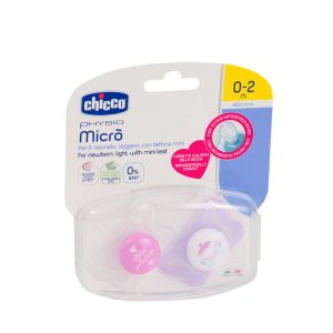 CHICCO DUDA VARALICA PHYSIO MICRO SILIKON 0-2M 2 KOMADA