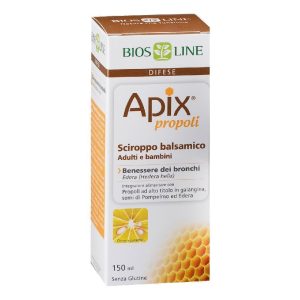 BIOSLINE APIX PROPOLI SIRUP KOD PREHLADE ZA DJECU I ODRASLE 150ML