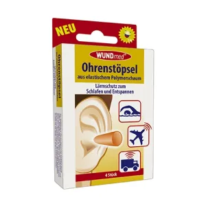 WUNDMED ČEPIĆI PROTIV BUKE SPUŽVASTI 4 KOMADA