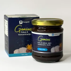 PRIMED GENIUS FUNGOVIT MED ZA KONCENTRACIJU I PAMĆENJE 250G