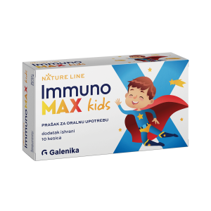 IMMUNOMAX KIDS KOLOSTRUM+BETA GLUKAN+VITAMIN D3 10 VREĆICA