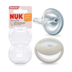 NUK DUDA VARALICA MOMMYFEEL SILIKON 0-9M 2 KOMADA