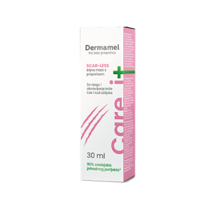 DERMAMEL SCAR LESS MAST SA PROPOLISOM ZA OBNOVU KOŽE 30ML