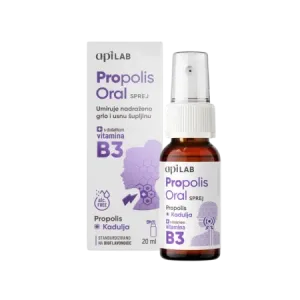 APILAB PROPOLIS SPREJ S VITAMINOM B3 20ML