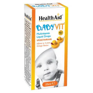 HEALTH AID BABYVIT MULTIVITAMINSKE KAPI ZA DJECU 25ML