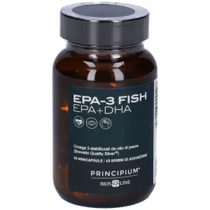 BIOSLINE PRINCIPIUM EPA 3 FISH 1400MG OMEGA 3 MASNE KISELINE ZA ZDRAVLJE SRCA I KRVNIH ŽILA 90 KAPSULA