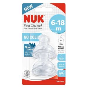 NUK FIRST CHOICE SILIKONSKI SISAČ