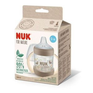 NUK BOČICA FOR NATURE UČITI PITI 150ML S TEMPERATURNIM INDIKATOROM 6+