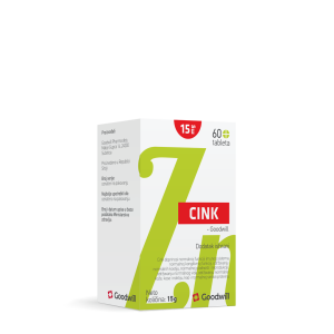 GOODWILL CINK 15MG 60 TABLETA