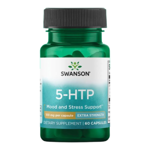 SWANSON 5 HTP 100MG EXTRA STRENGHT KAPSULE ZA BOLJE RASPOLEŽENJE I PROTIV STRESA A60