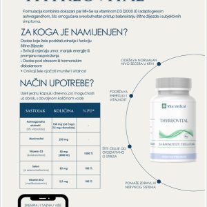 VITA MEDICAL THYREOVITAL KAPSULE ZA NORMALNU FUNKCIJU ŠTITNE ŽLIJEZDE A30