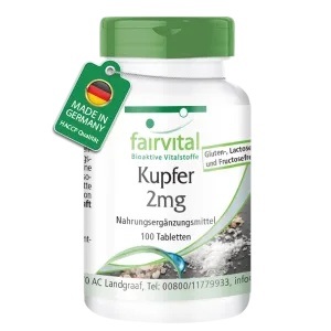 FAIRVITAL BAKAR BISGLICINAT 2MG 100 TABLETA