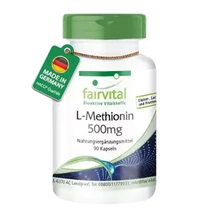 FAIRVITAL L METHIONIN 500MG ZA ZDRAVU KOŽU I KOSU 90 KAPSULA