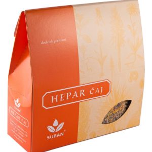 SUBAN ČAJ HEPAR ZA ZDRAVLJE JETRE 80G
