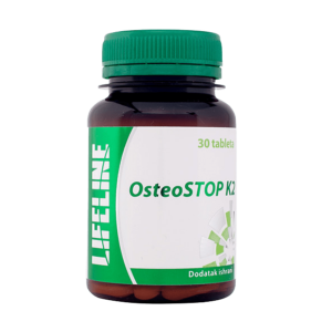 LIFELINE OSTEOSTOP K2 TABLETE ZA ZDRAVLJE KOSTIJU A30