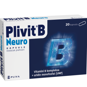 PLIVIT B NEURO 20 KAPSULA