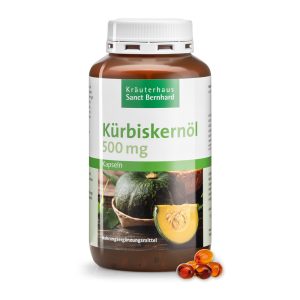 SANCT BERNHARD ULJE SJEMENKI BUNDEVE 500MG ZA ZDRAVLJE PROSTATE 150 KAPSULA