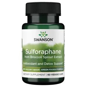 SWANSON SULFORAPHANE BROCCOLI EXTRAKT KAPSULE ZA ZDRAVLJE JETRE A60