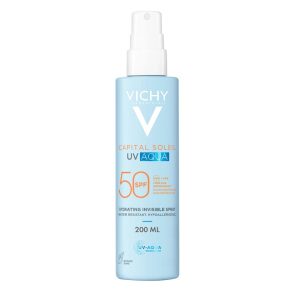 VICHY CAPITAL SOLEIL UV AQUA SPREJ SPF50 HIDRATANTNI SPREJ ZA ZAŠTITU LICA I TIJELA 200ML