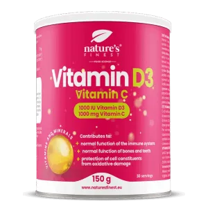 NUTRISSLIM NATURE'S FINEST BIO VITAMIN D3+VITAMIN C PRAH 150G