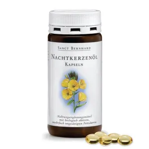 SANCT BERNHARD ULJE NOĆURKA 500MG ZA ZDRAVU KOŽU I HORMONALNI BALANS 200 KAPSULA